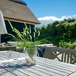 Thatched House At First Dune Row In Blokhus
