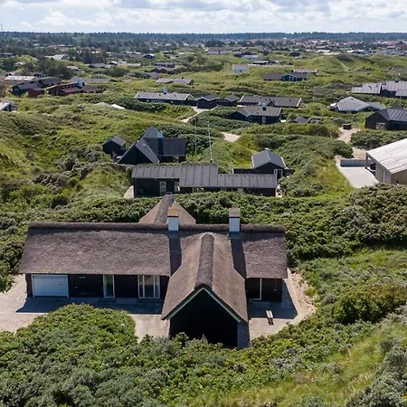 Thatched House At First Dune Row In Blokhus