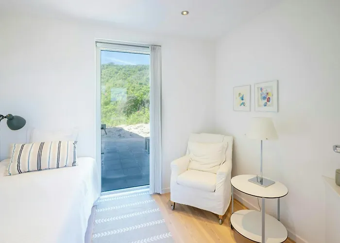 Thatched House At First Dune Row In Blokhus