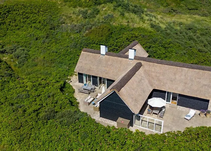 Thatched House At First Dune Row In Сasa de vacaciones Blokhus